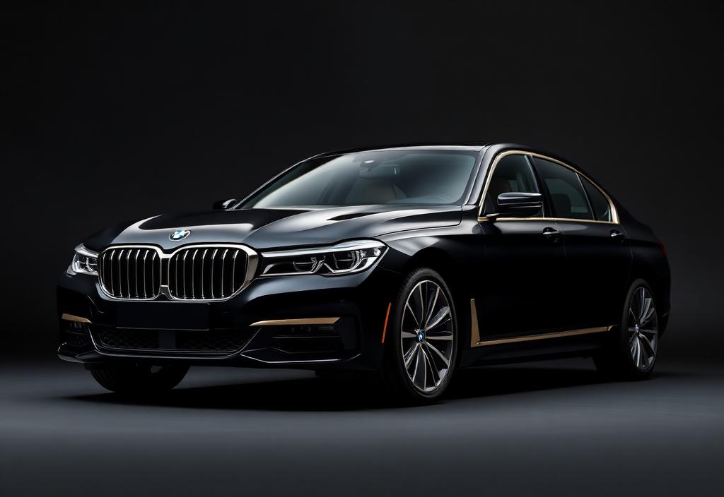 BMW 7 Series luxury chauffeur car in Dubai