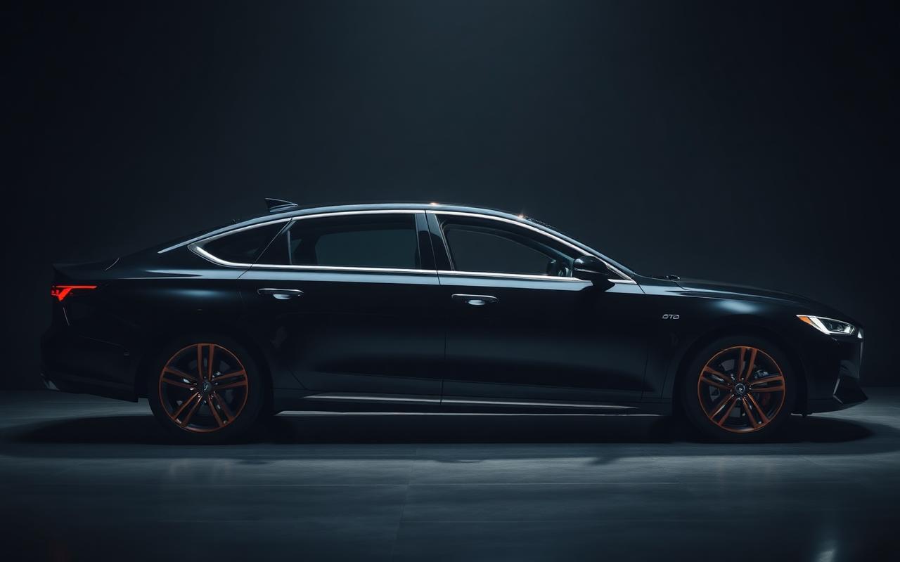BYD Han Flagship luxury chauffeur car in Dubai