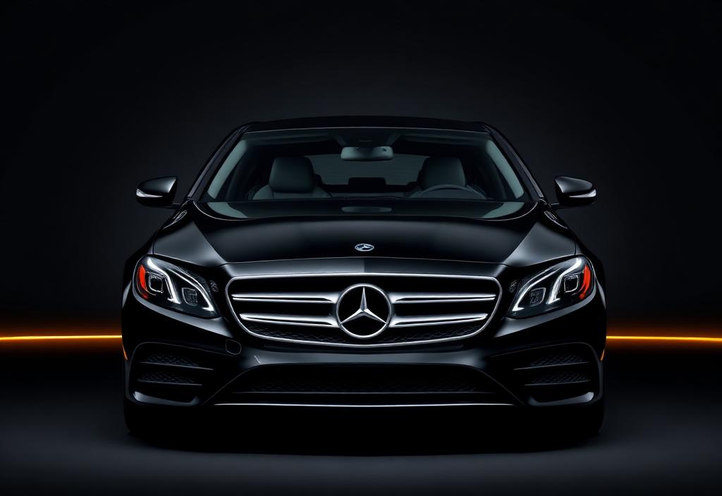 Mercedes E-Class luxury chauffeur car in Dubai