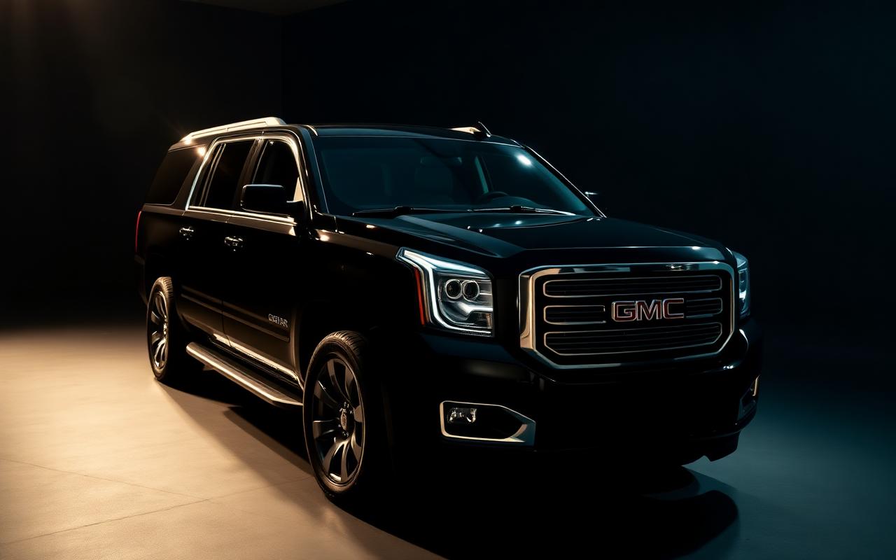 GMC Yukon XL luxury chauffeur car in Dubai